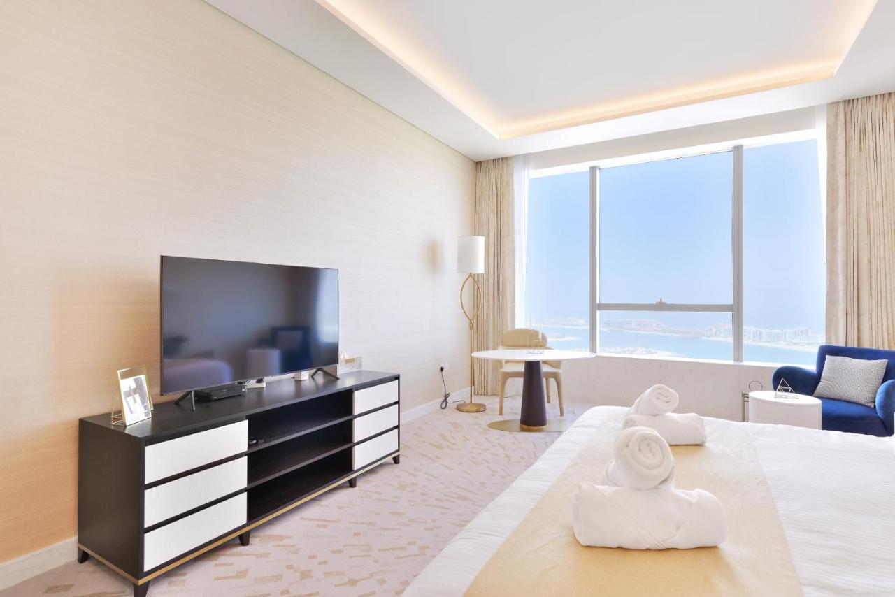 دبي Ultra Luxury Palm Tower With Shared Hotel Facilities المظهر الخارجي الصورة