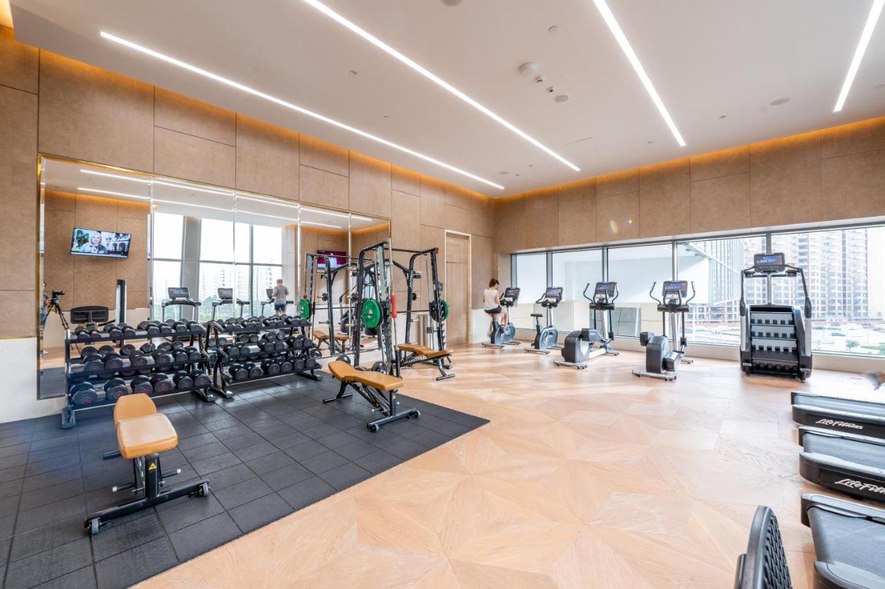 دبي Ultra Luxury Palm Tower With Shared Hotel Facilities المظهر الخارجي الصورة