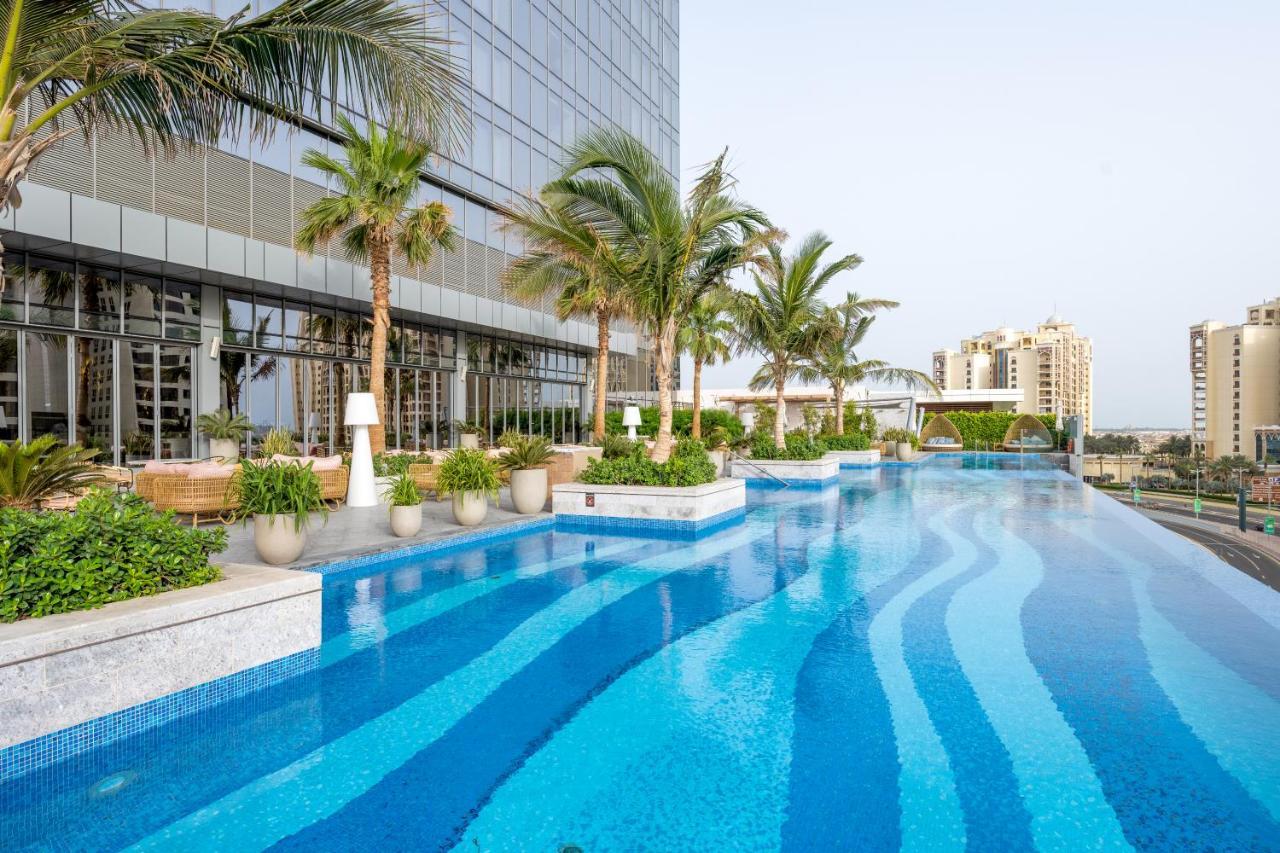 دبي Ultra Luxury Palm Tower With Shared Hotel Facilities المظهر الخارجي الصورة