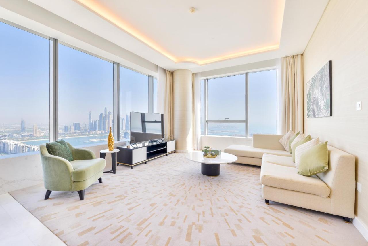 دبي Ultra Luxury Palm Tower With Shared Hotel Facilities المظهر الخارجي الصورة