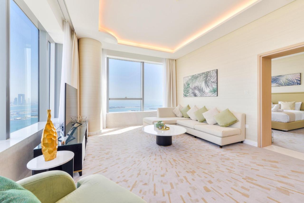 دبي Ultra Luxury Palm Tower With Shared Hotel Facilities المظهر الخارجي الصورة