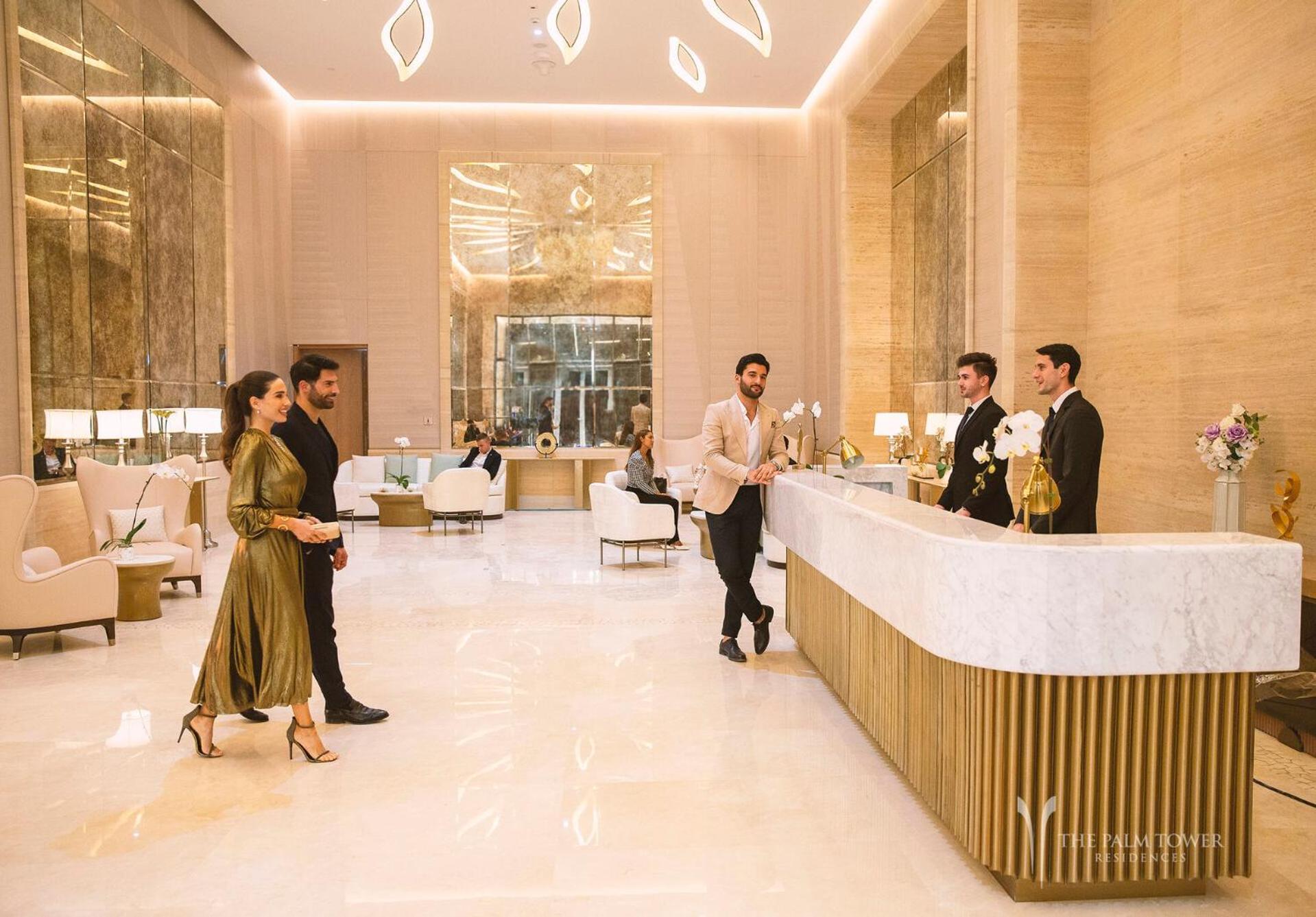 دبي Ultra Luxury Palm Tower With Shared Hotel Facilities المظهر الخارجي الصورة